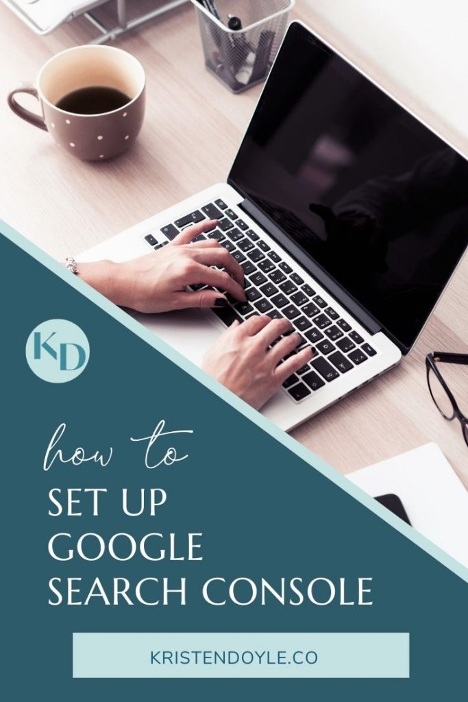 how to set up google search console on your website